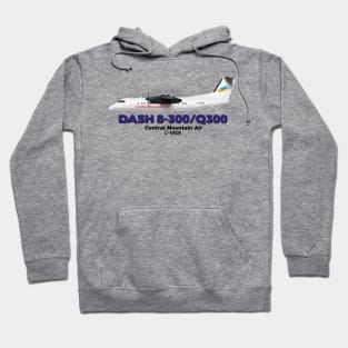 DeHavilland Canada Dash 8-300/Q300 - Central Mountain Air Hoodie